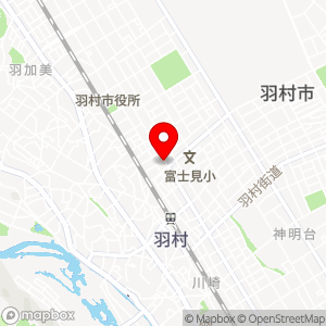コインパーク デニーズ羽村店の地図