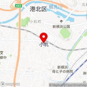 タイムパーキング 小机駅前の地図