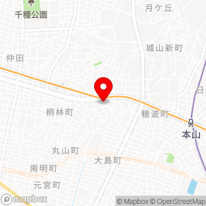 ヤマナカ 覚王山フランテの地図