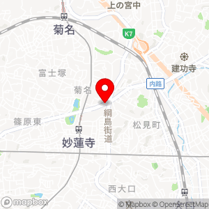 ナビパーク 菊名第5の地図