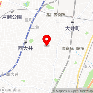 ユアー・パーキング 大井第9の地図