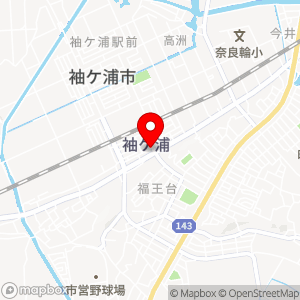 ナビパーク 袖ケ浦奈良輪第2の地図