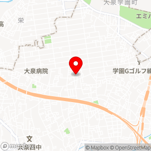 ファミリーマート 大泉学園町四丁目店の地図