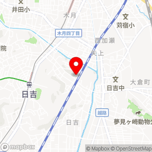 デイリーヤマザキ 日吉店の地図