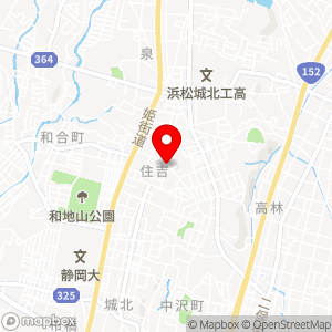 タイムズ 浜松住吉の地図
