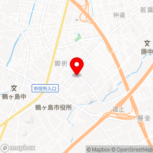 ローソン 鶴ヶ島脚折東店の地図