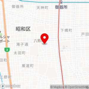 セブン-イレブン 名古屋洲雲町2丁目店の地図