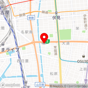 名鉄協商パーキング 若宮大通の地図