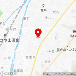 コメリパワー上山店駐車場の地図