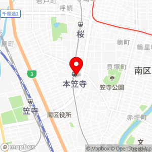 名鉄協商パーキング 本笠寺の地図