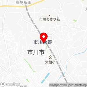ウエストパーキング 市川大野駅前の地図