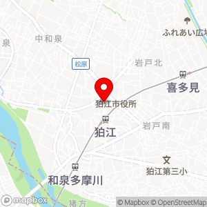 タイムズ OdakyuOX狛江店の地図
