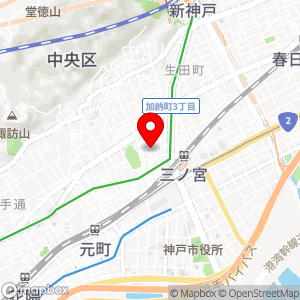 三井のリパーク 神戸中山手通1丁目第3の地図