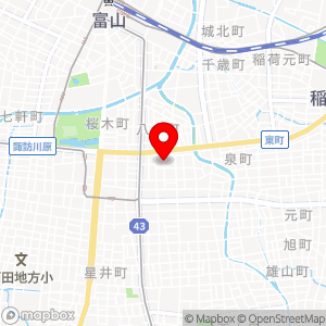 名鉄協商パーキング 富山白銀町第3の地図