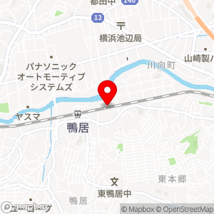 鴨居駐車場の地図