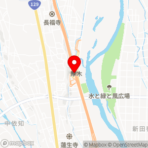 厚木ＰＡ(外回り)の地図