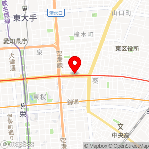 三井のリパーク 高岳駅前の地図