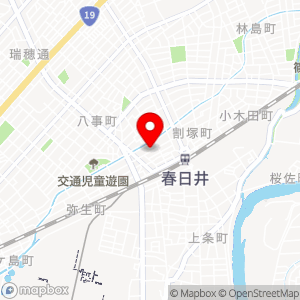 マンスリータイムズ春日井上条町１丁目駐車場の地図