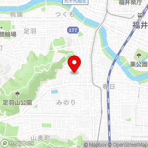 名鉄協商パーキング 福井西木田3丁目の地図