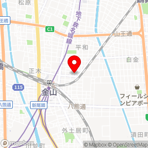 三井のリパーク 金山2丁目の地図