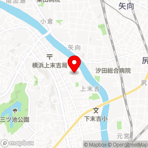 タマパーク 上末吉第2駐車場の地図