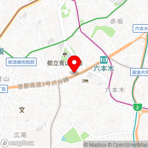 サウナ・スパ テルマー湯 西麻布の地図