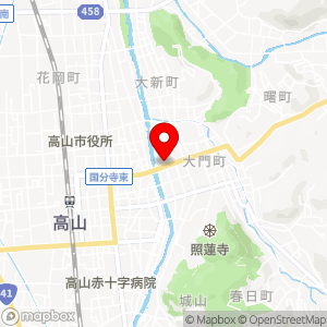 セブンイレブン 高山下三之町の地図