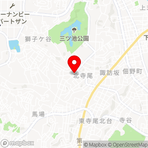 北寺尾3丁目駐車場の地図