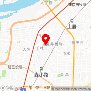 ファミリーマート 千林北店の地図