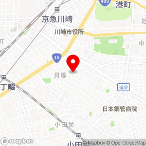 パークジャパン 川崎貝塚第1の地図