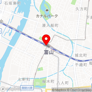セブン-イレブン ハートインJR富山駅店の地図
