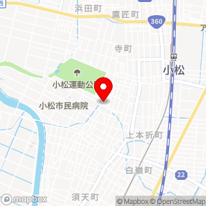 ファミリーマート 小松向本折町店の地図