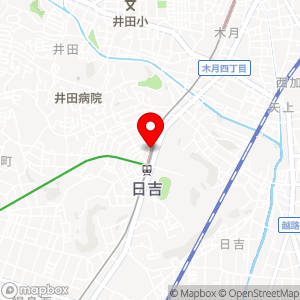 九州屋 東急日吉店の地図