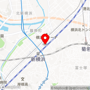 タイムズ 新横浜プリンスホテル・プリンスペペ駐車場の地図