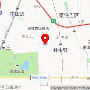 タイムズ 東田辺第5の地図