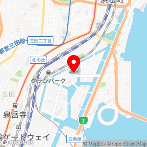ユアー・パーキング 芝浦第1の地図