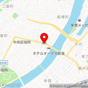 ローソン 新潟万代橋店の地図