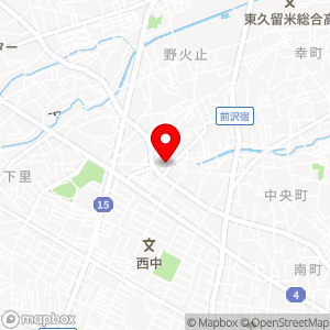 三井のリパーク 東久留米八幡町2丁目第2の地図