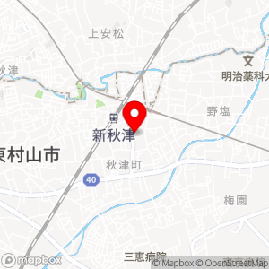 K's PARK 秋津町第6の地図