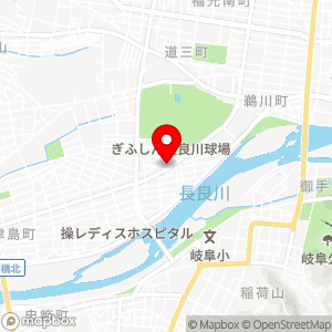 名鉄協商パーキング 岐阜メモリアルセンター前の地図