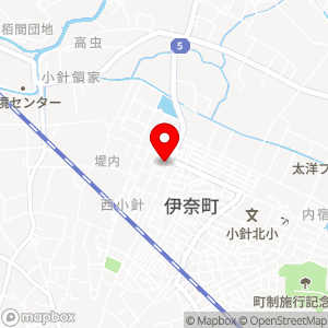 ローソン 伊奈小針新宿店の地図