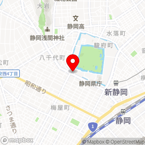 ファミリーマート 静岡追手町店の地図
