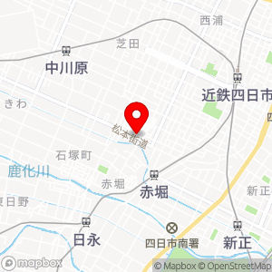 セブン-イレブン 四日市城東町店の地図