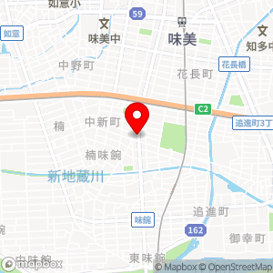 ローソンストア100 中新町店の地図