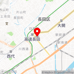 ライフ 長田店の地図