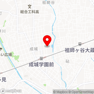 コミュニティ・ストア 三省堂書店SEIJO×10の地図