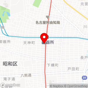セブン-イレブン 名古屋阿由知通4丁目店の地図