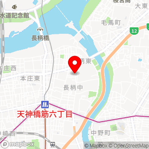 せんたくウサギ 長柄店の地図