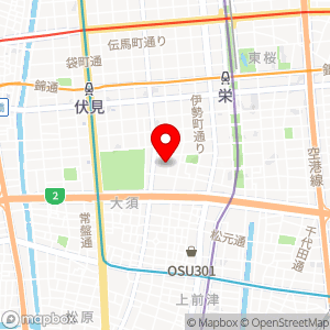 名鉄協商パーキング 栄第2の地図