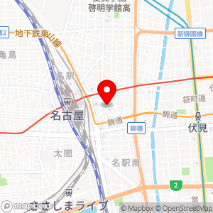 セブン-イレブン 名古屋クロスコートタワー店の地図